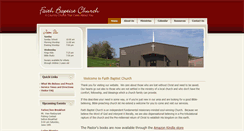 Desktop Screenshot of faithbaptistwestfield.com